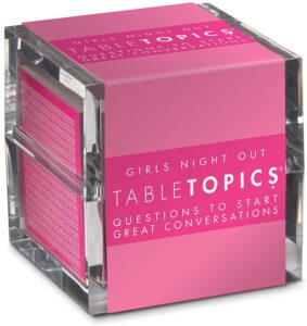 Tabletopics Girls Night Out game for ladies